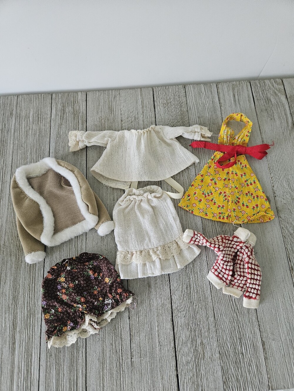 Vintage 1960s Barbie Doll Clothes Clothing Outfits Lot 6 Piece Set